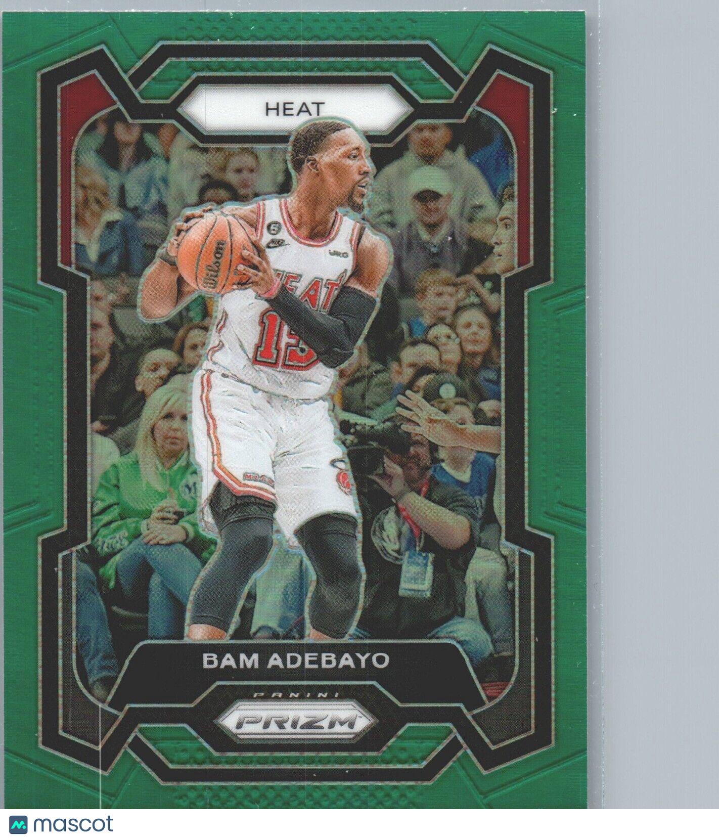 2023-24 Panini Prizm - Green Prizm #66 Bam Adebayo