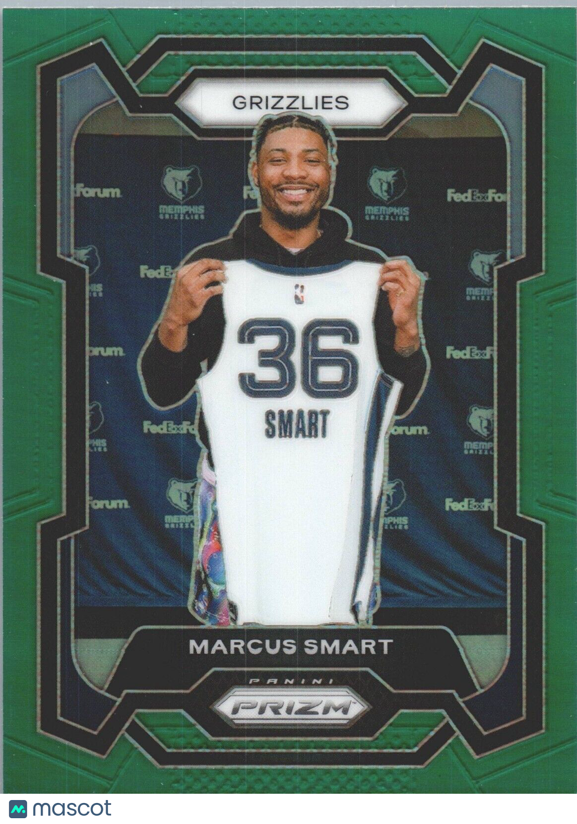 2023-24 Panini Prizm - Green #62 Marcus Smart