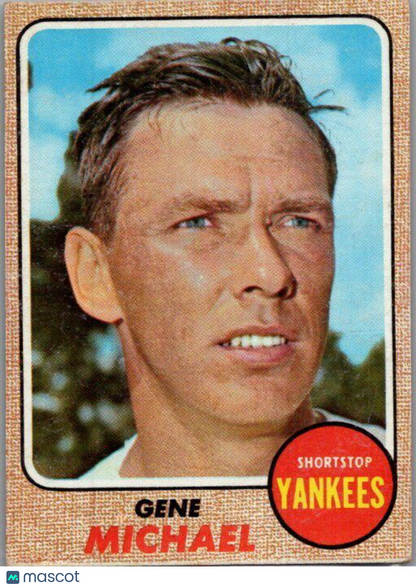 1968 Topps #299 Gene Michael VG/EX