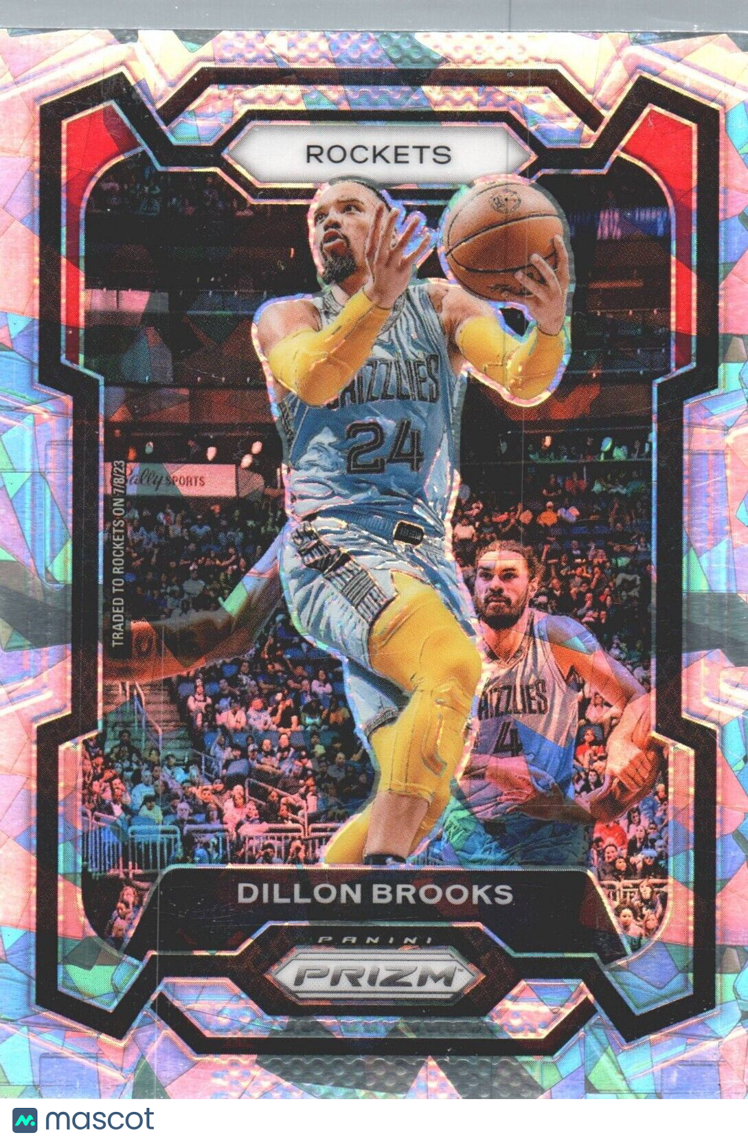 2023-24 Panini Prizm - Ice Prizm #68 Dillon Brooks