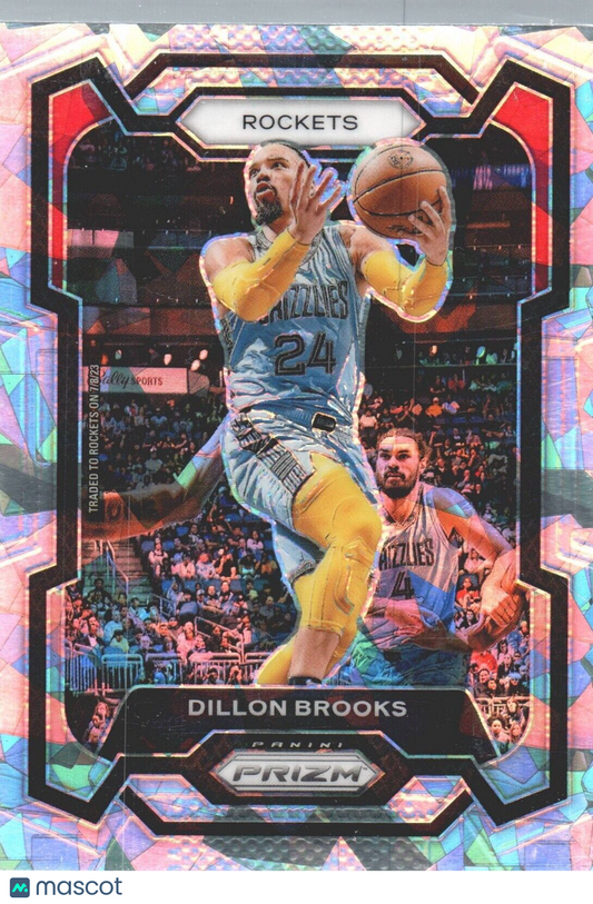 2023-24 Panini Prizm - Ice Prizm #68 Dillon Brooks