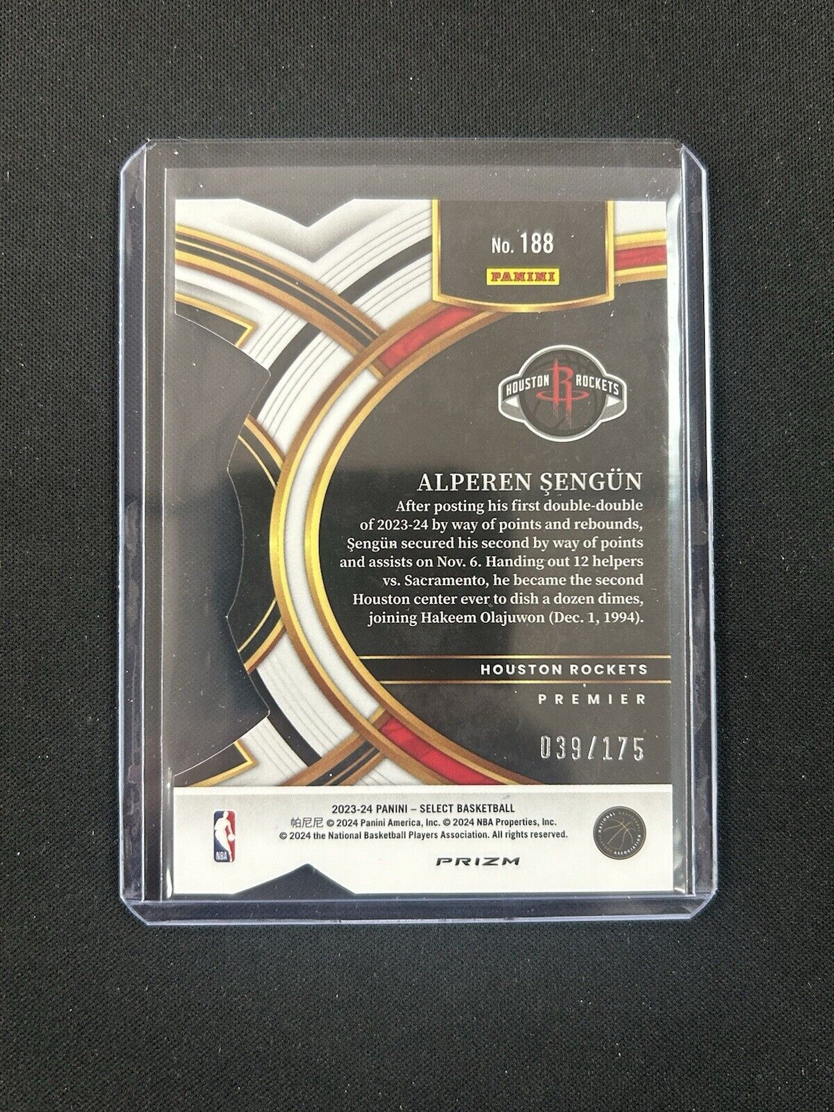 2023 Panini Select Red Die Cut /175