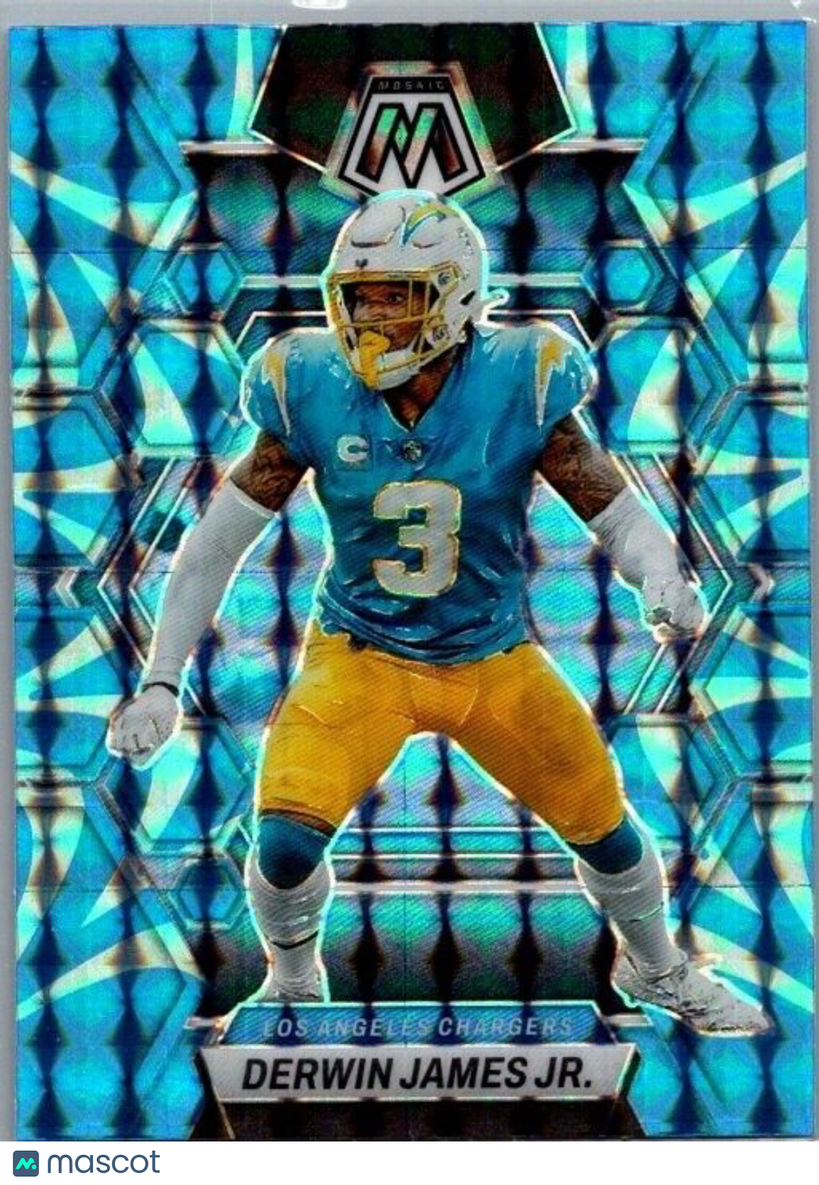 2023 Panini Mosaic Derwin James #133 Blue Reactive