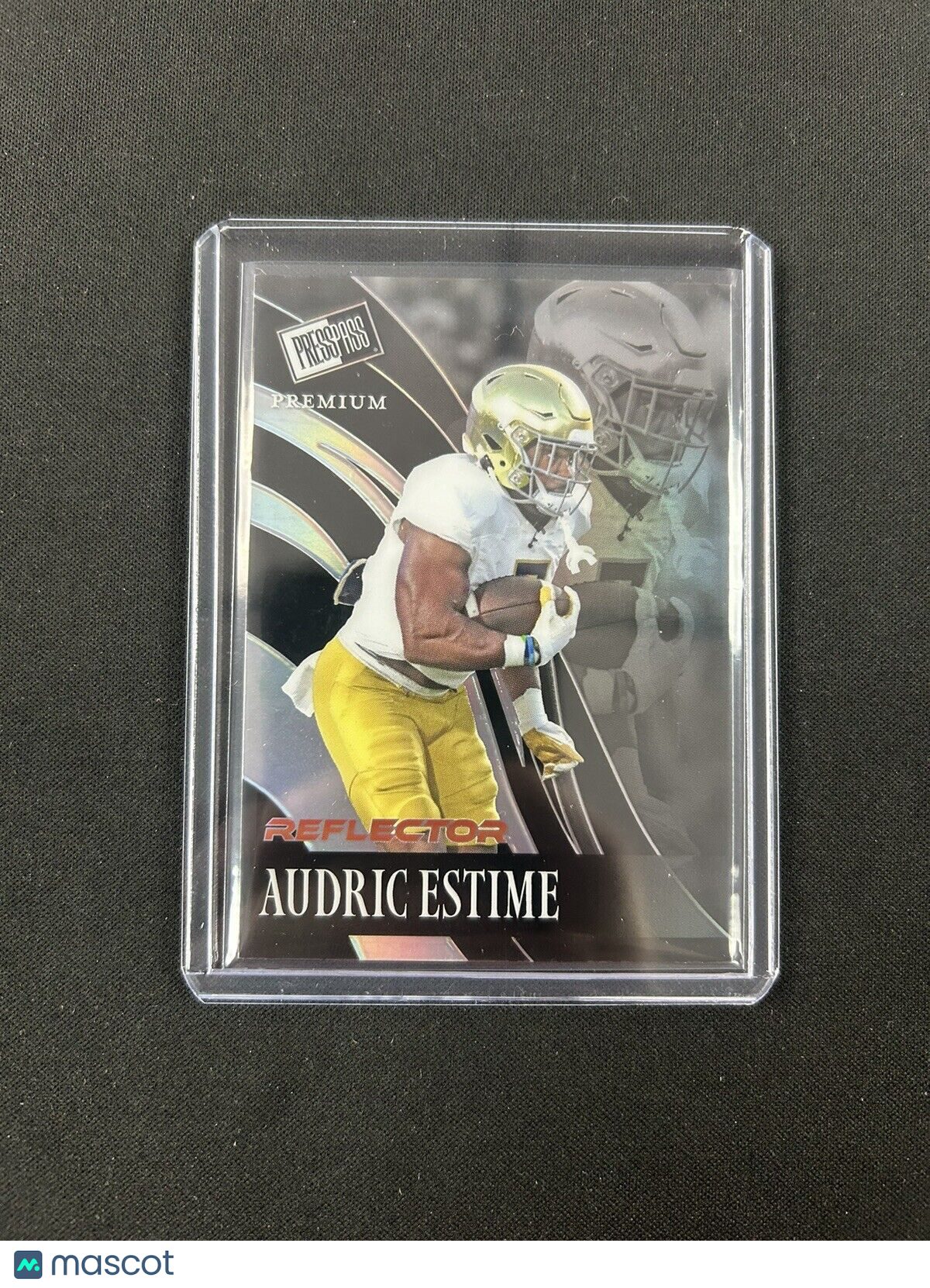 2024 Leaf Press Pass Premium Reflector Audric Estime /2