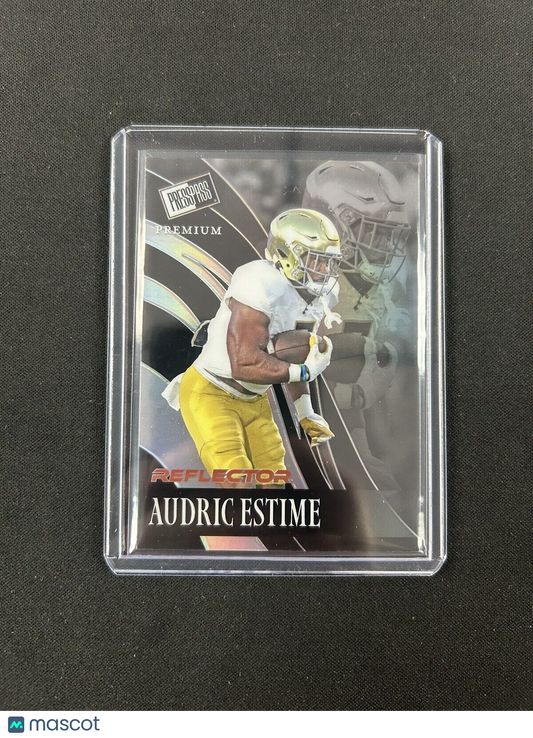 2024 Leaf Press Pass Premium Reflector Audric Estime /2