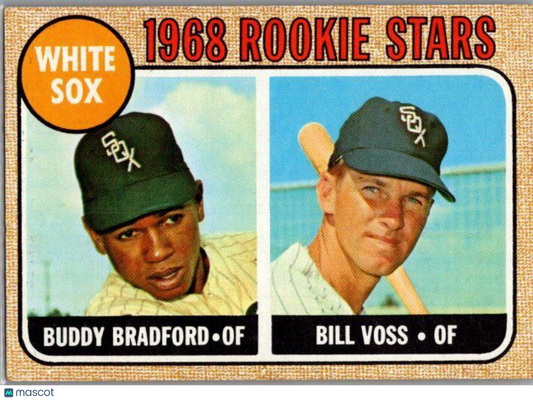 1968 Topps #142 White Sox 1968 Rookie Stars (Buddy Bradford / Bill Voss)