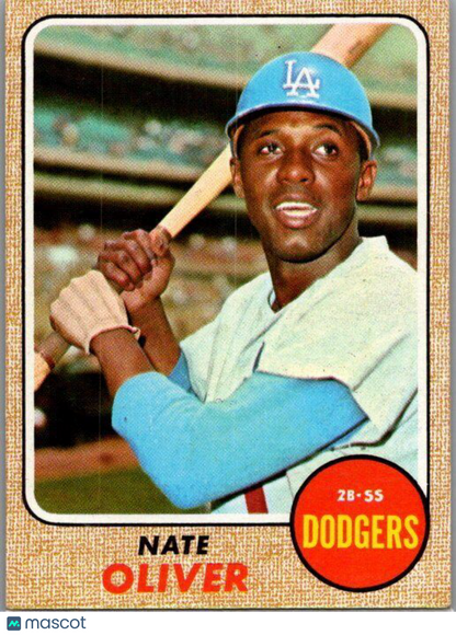 1968 Topps #124 Nate Oliver