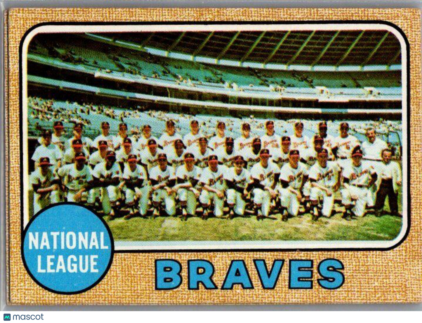 1968 Topps #221 Atlanta Braves EX/NM