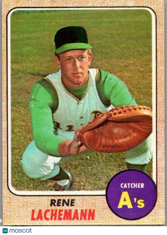 1968 Topps #422 Rene Lachemann EX/NM