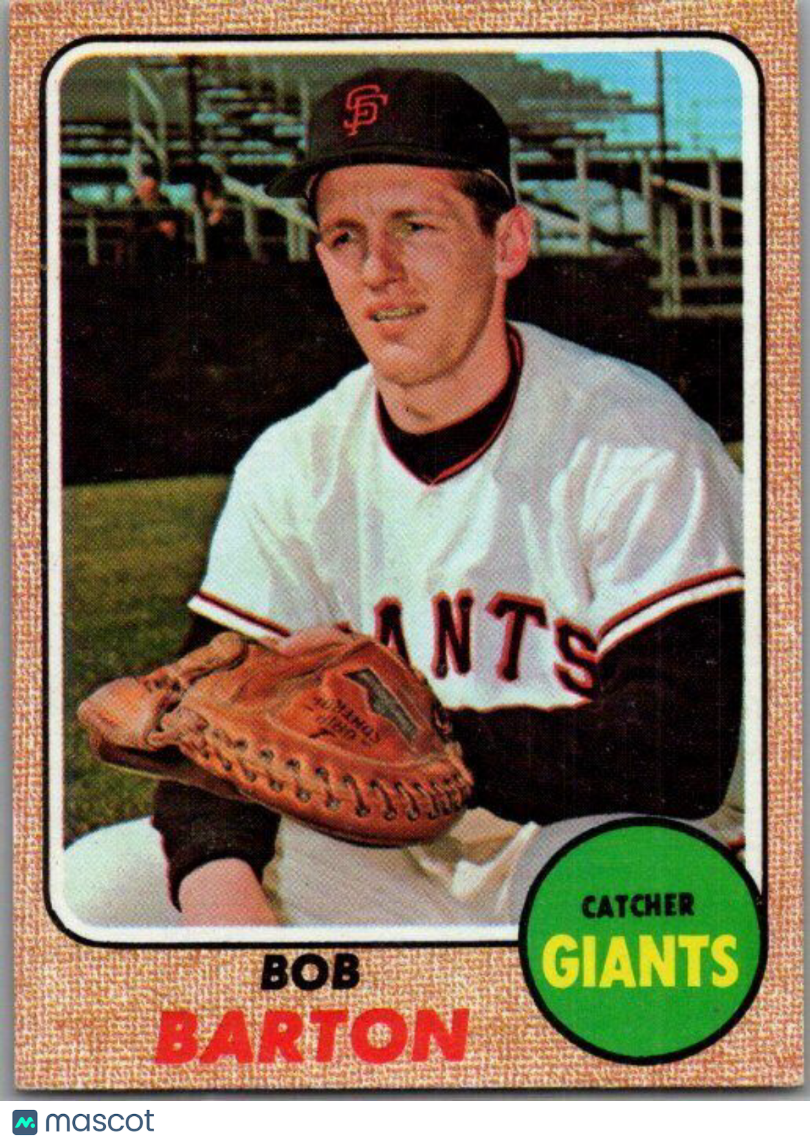 1968 Topps #351 Bob Barton EX/NM