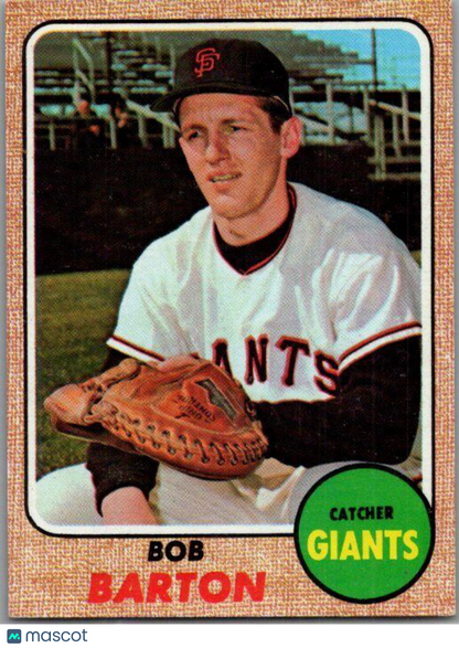 1968 Topps #351 Bob Barton EX/NM