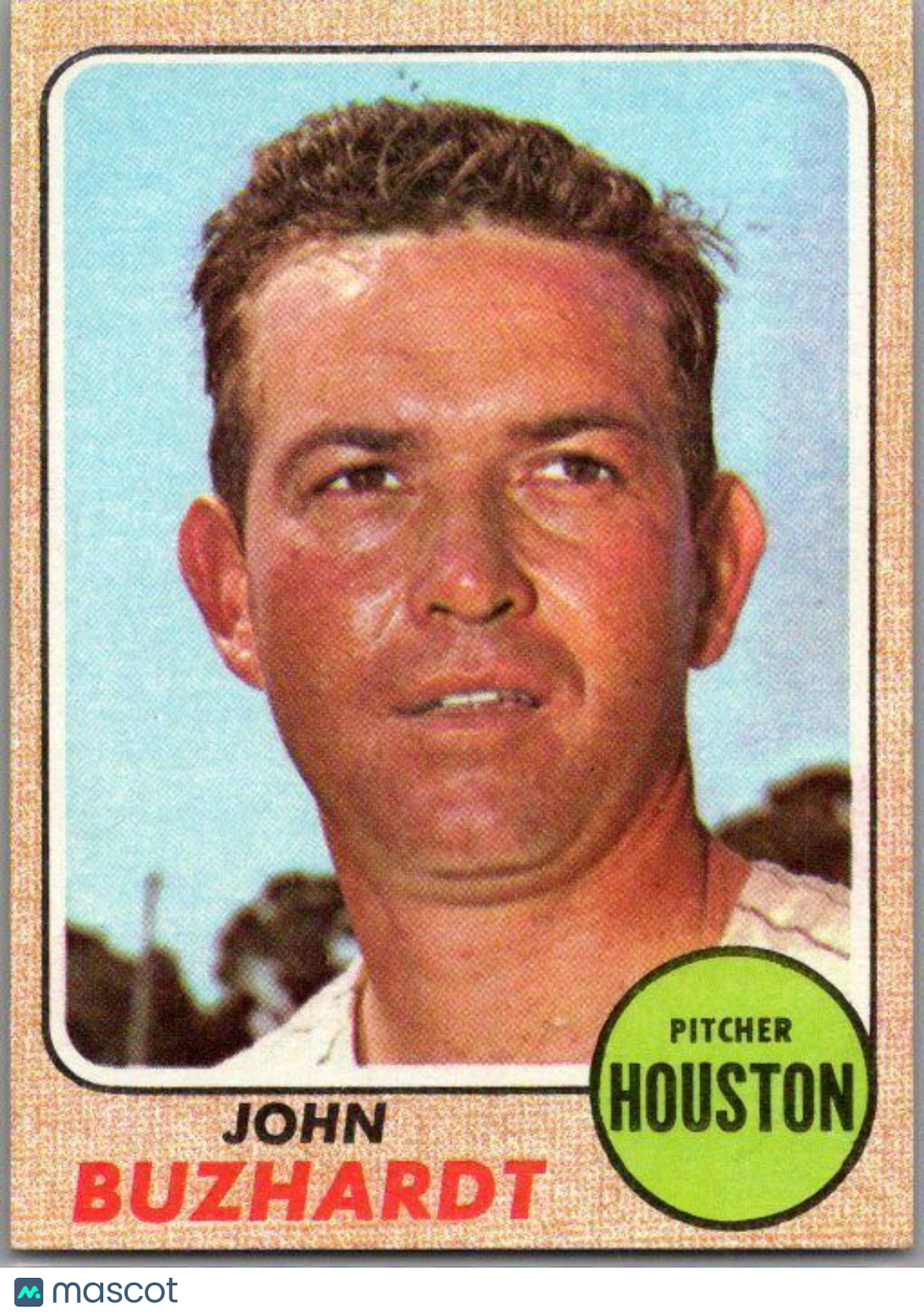 1968 Topps #403 John Buzhardt EX/NM