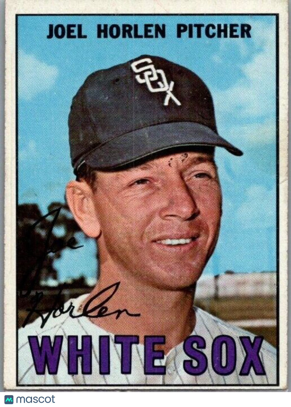 1967 Topps - #107 Joel Horlen