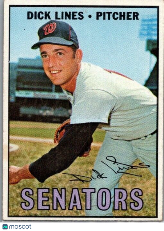 1967 Topps - #273 Dick Lines (RC)