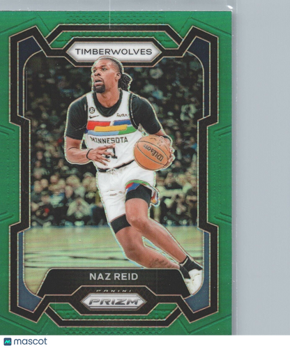 2023-24 Panini Prizm - Green #204 Naz Reid