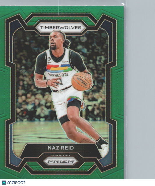 2023-24 Panini Prizm - Green #204 Naz Reid