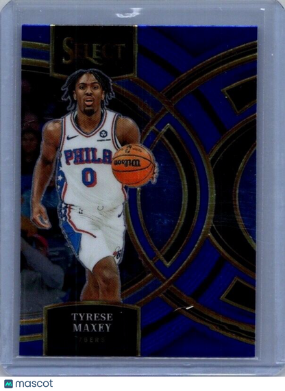 2023-24 Panini Select - Premier Level #157 Tyrese Maxey