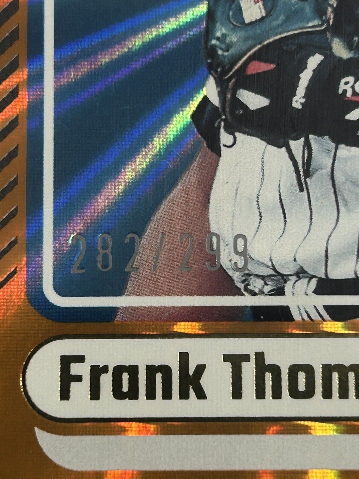 2024 Panini Donruss - Orange Laser #13 Frank Thomas /299