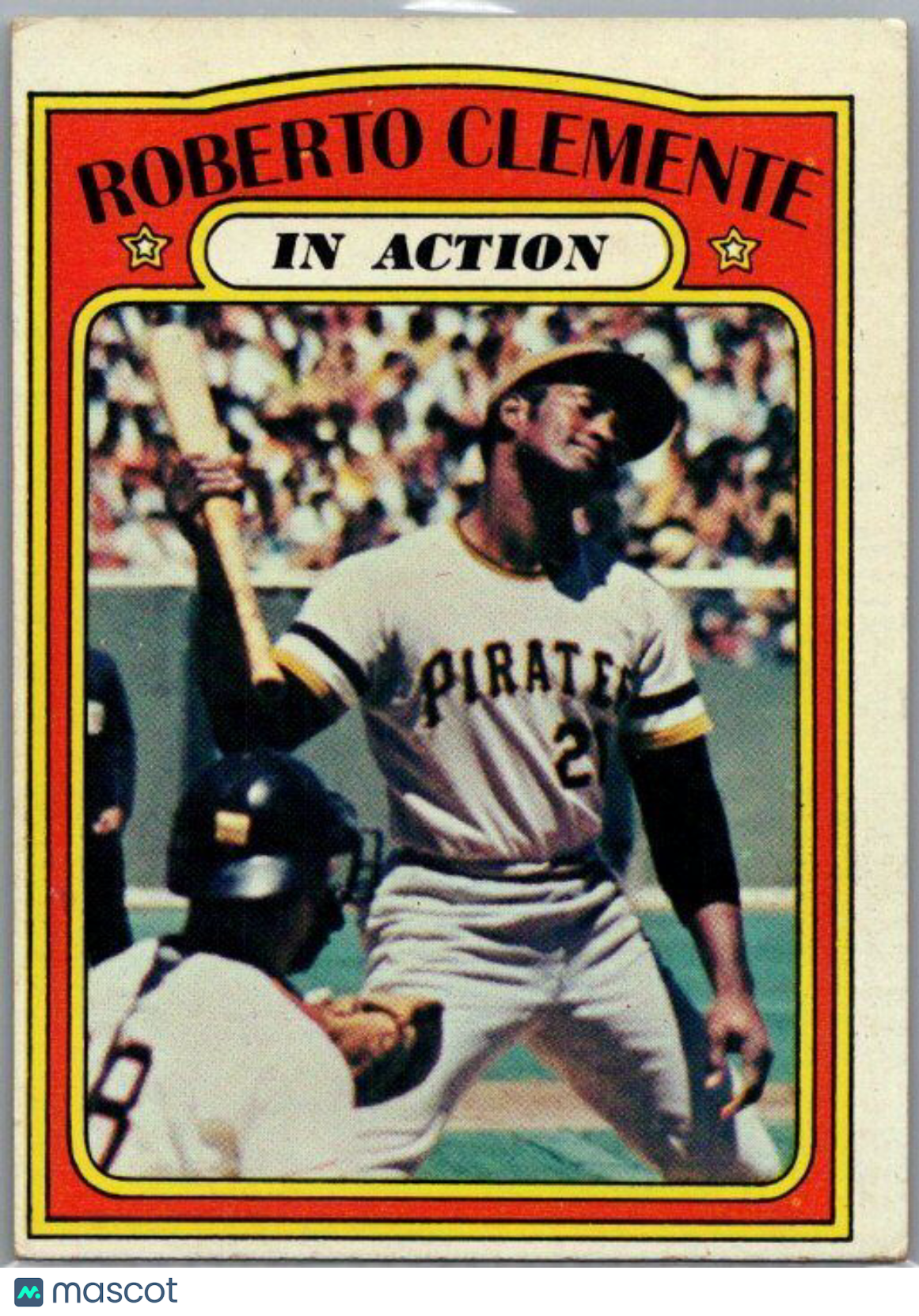 1972 Topps #310 Roberto Clemente VG