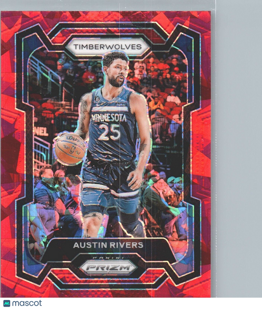 2023-24 Panini Prizm - Red Ice #278 Austin Rivers