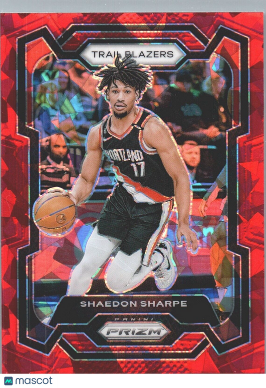 2023-24 Panini Prizm - Red Ice #104 Shaedon Sharpe