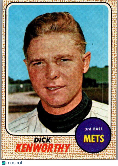 1968 Topps #63 Dick Kenworthy VG-EX