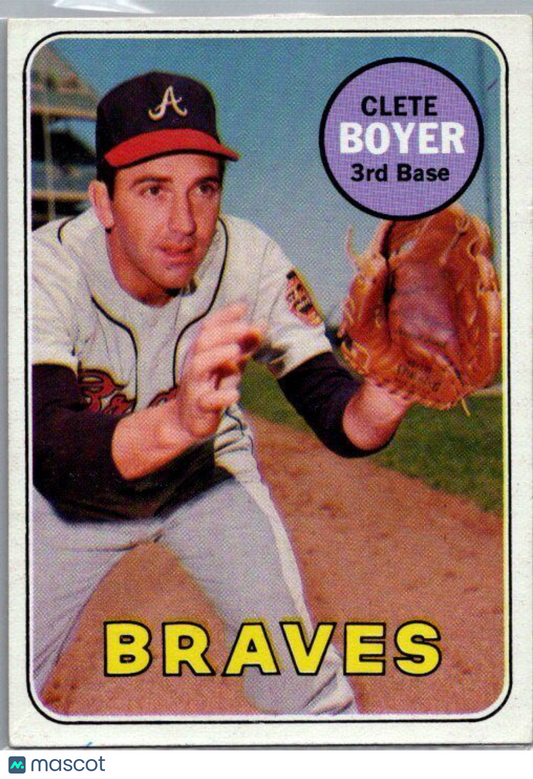 1969 Topps #489 Clete Boyer