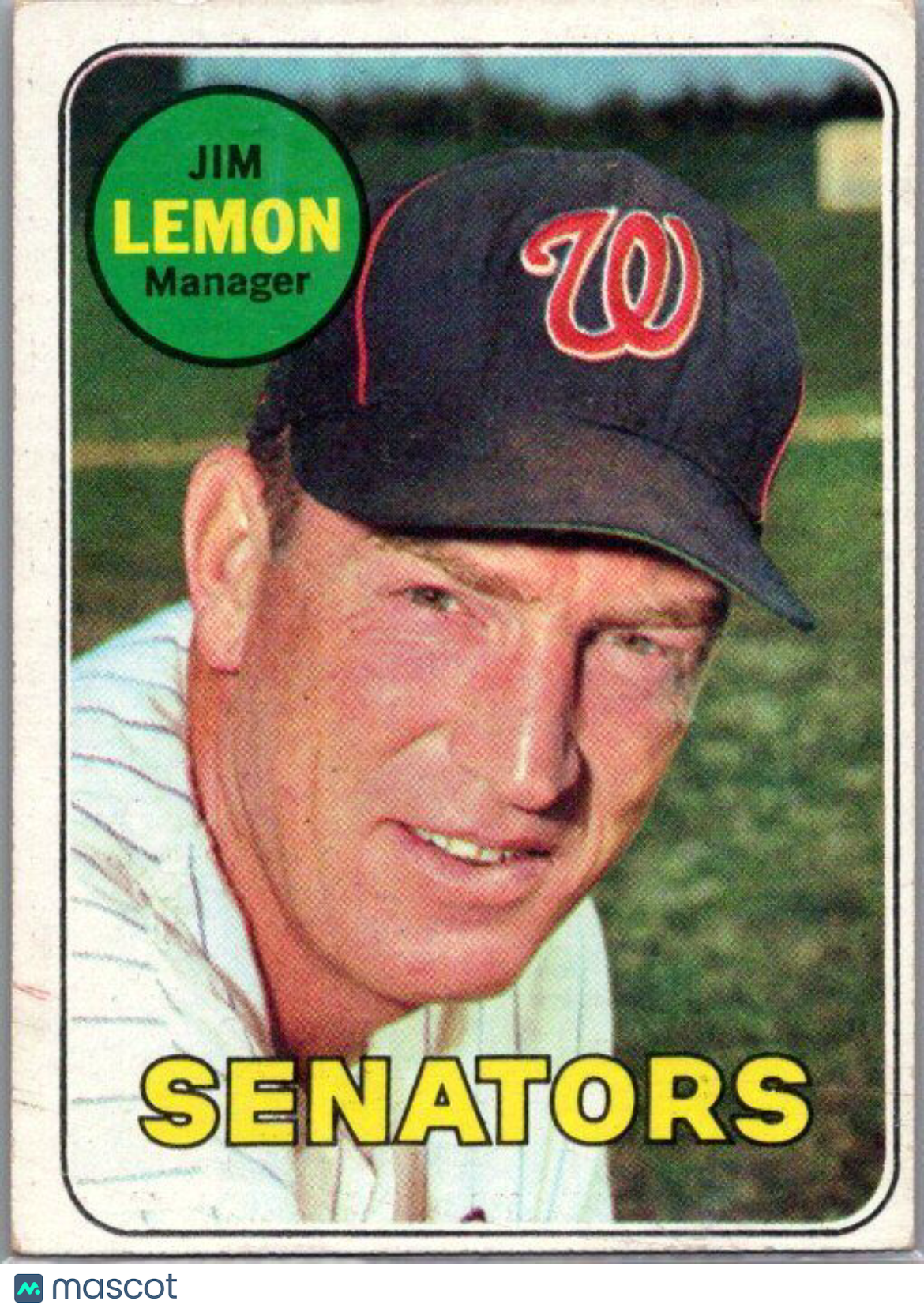 1969 Topps #294 Jim Lemon