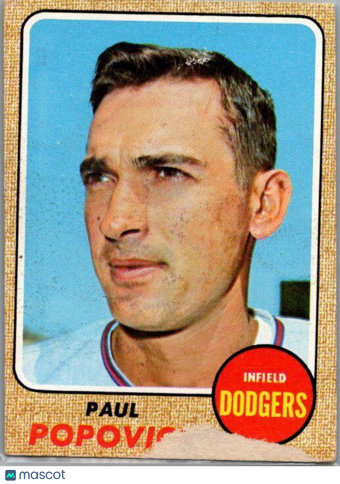 1968 Topps #266 Paul Popovich FAIR