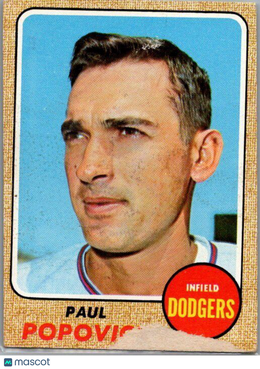 1968 Topps #266 Paul Popovich FAIR