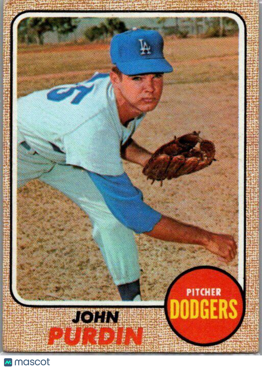 1968 Topps #336 John Purdin