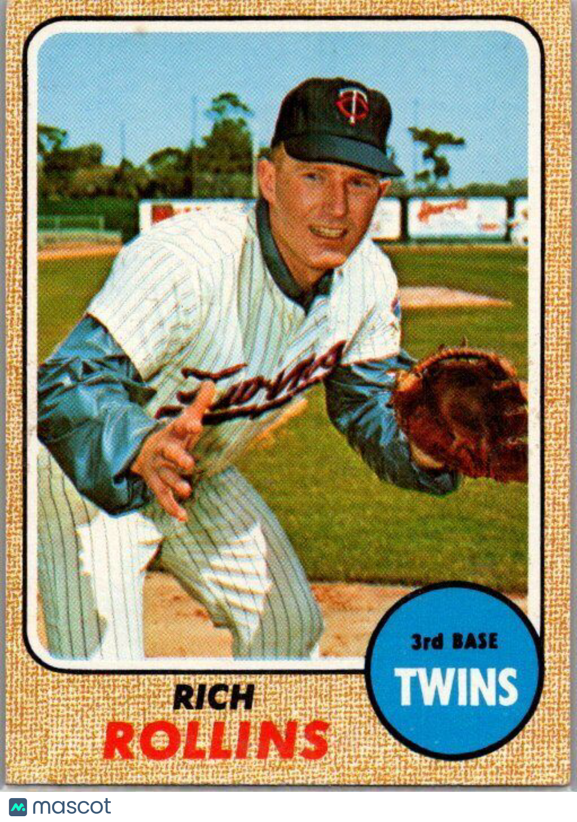 1968 Topps #243 Rich Rollins EX/NM