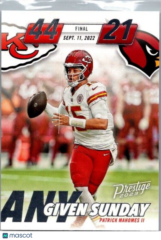 2023 Panini Prestige - Any Given Sunday #AGS-1 Patrick Mahomes II