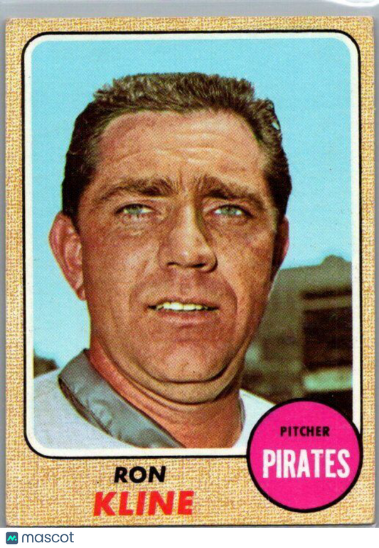 1968 Topps #446 Ron Kline