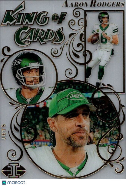 2023 Panini Illusions King of Cards Aaron Rodgers #1