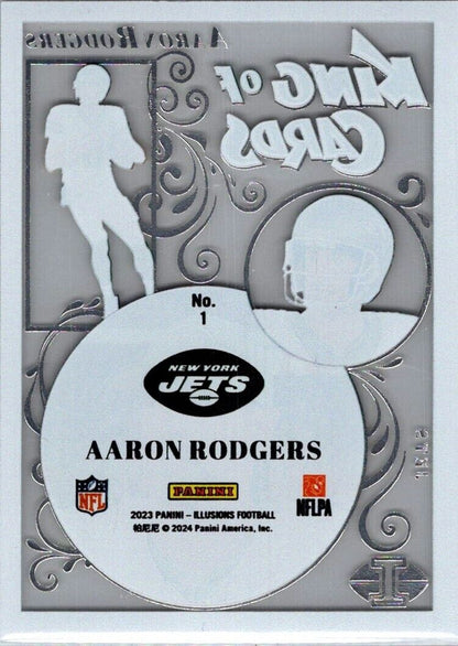 2023 Panini Illusions King of Cards Aaron Rodgers #1