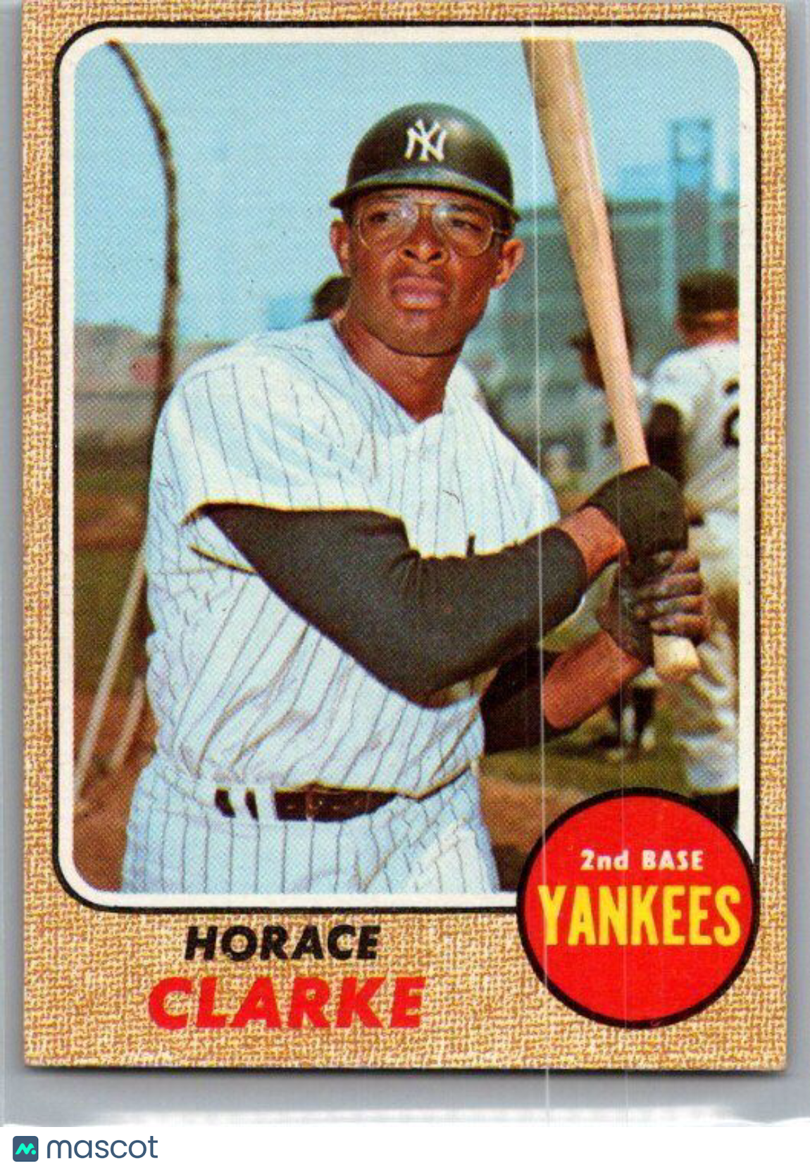 1968 Topps #263 Horace Clarke EX/NM