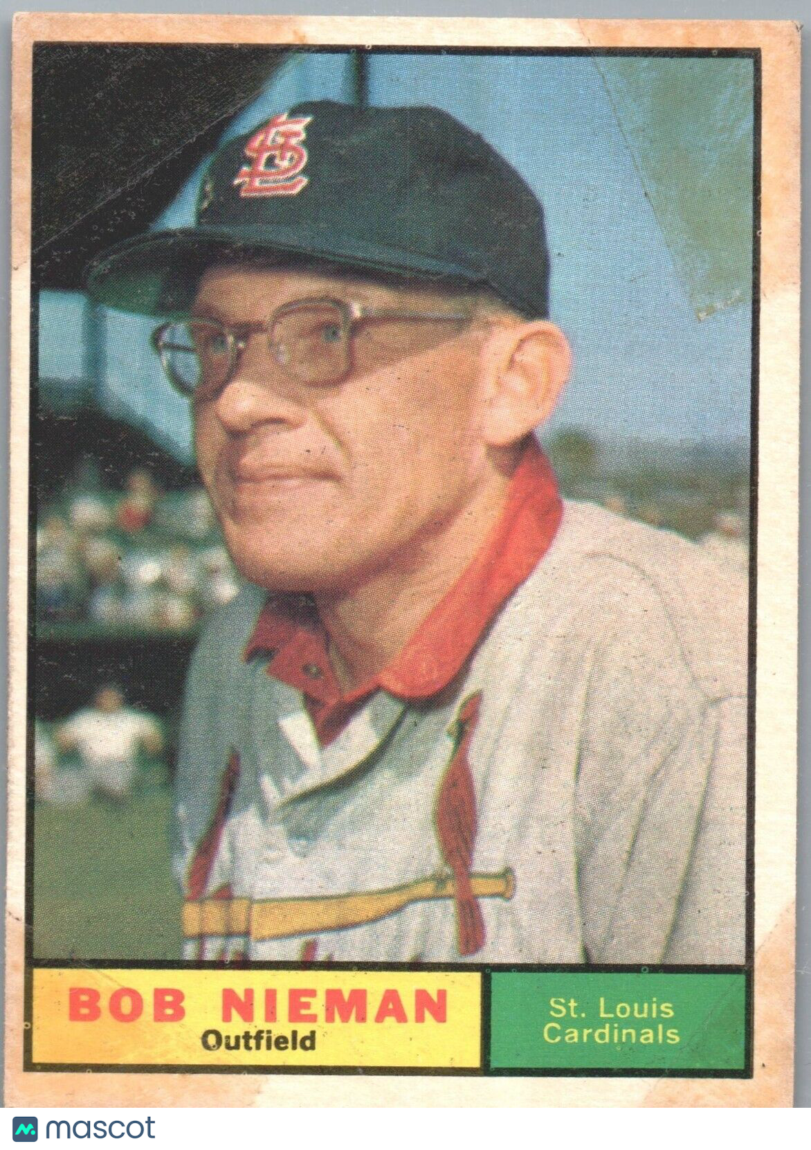 1961 Topps - #178 Bob Nieman