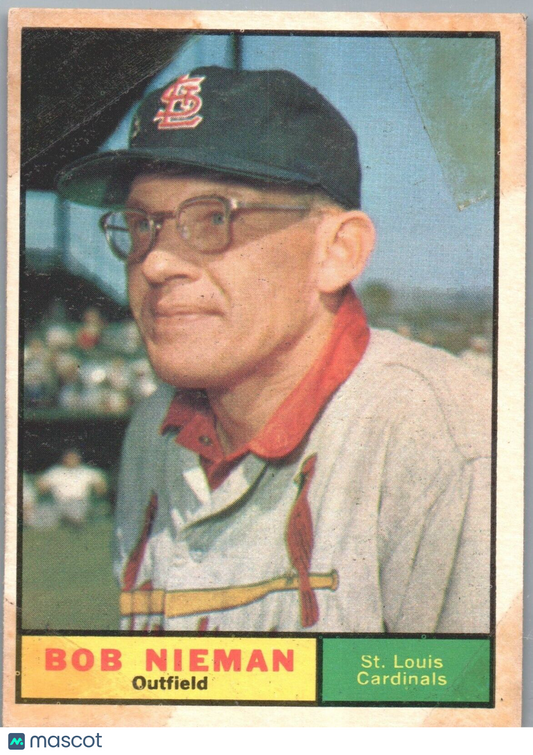 1961 Topps - #178 Bob Nieman