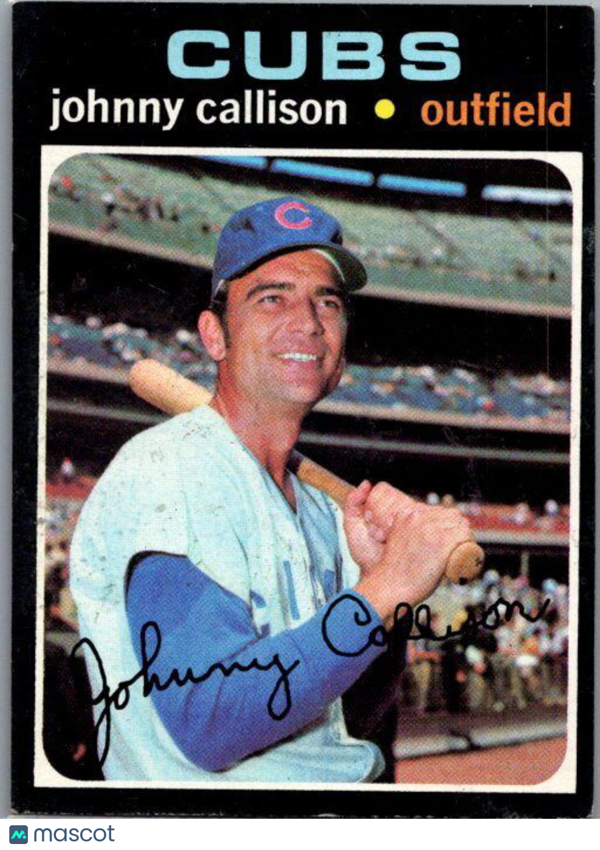 1971 Topps #12 Johnny Callison