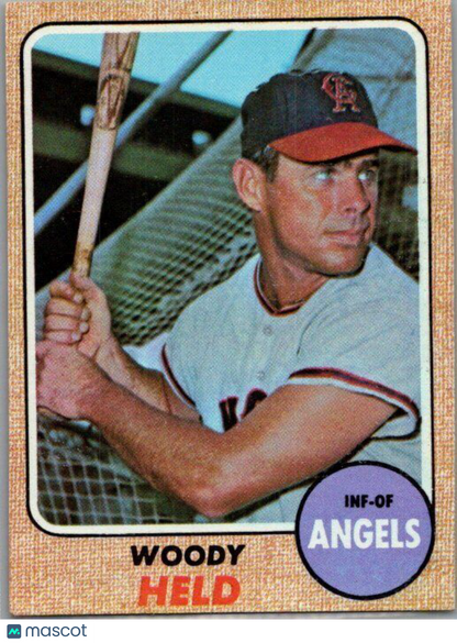 1968 Topps #289 Woodie Held EX/NM