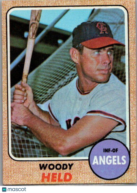 1968 Topps #289 Woodie Held EX/NM