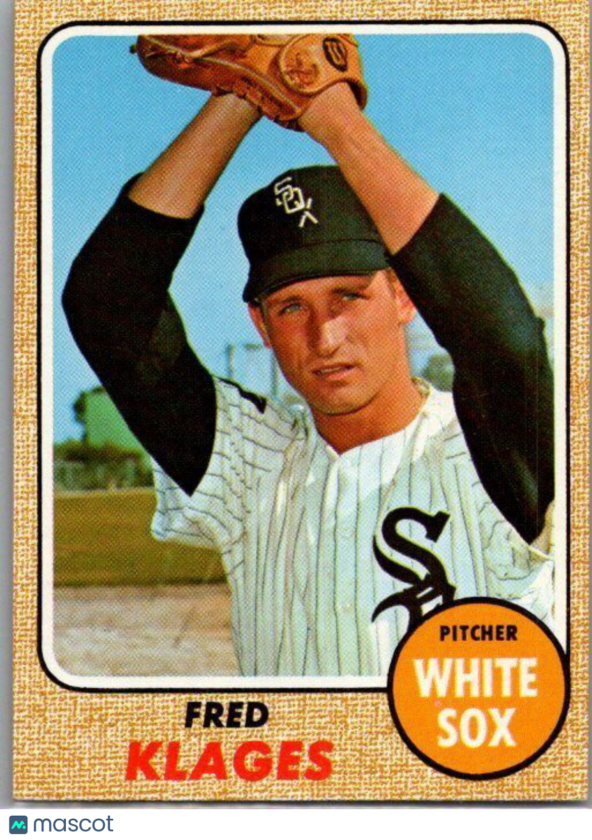 1968 Topps #229 Fred Klages EX/NM