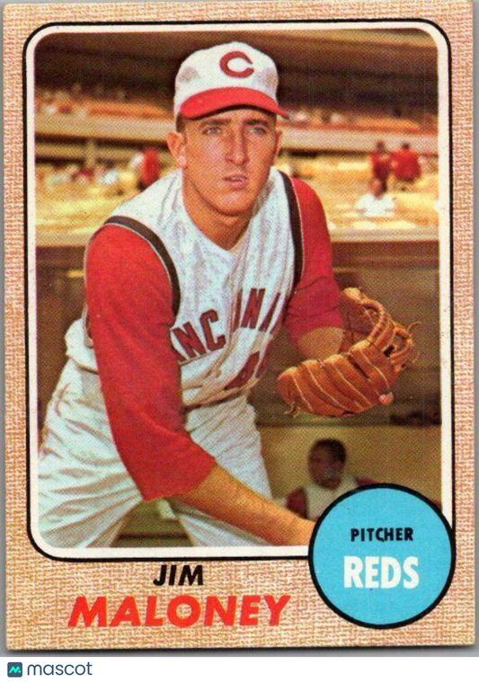 1968 Topps #425 Jim Maloney EX/NM