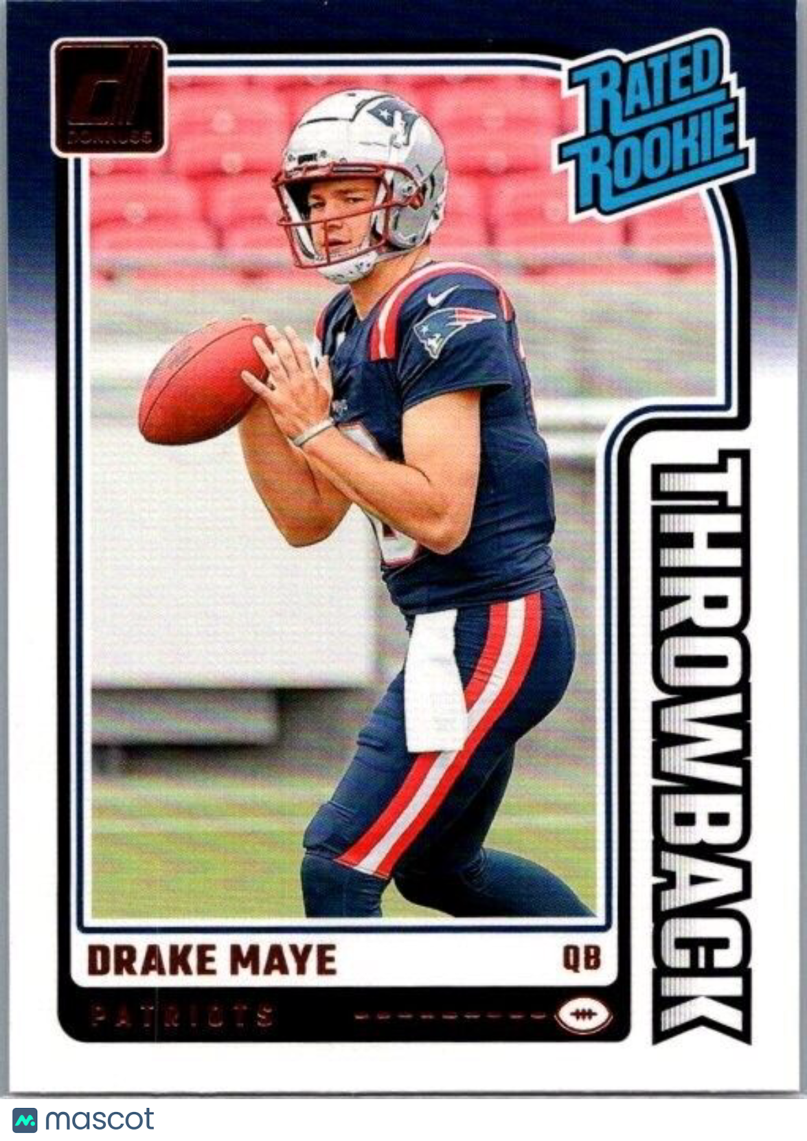 2024 Donruss Throwback Drake Maye Rated Rookie