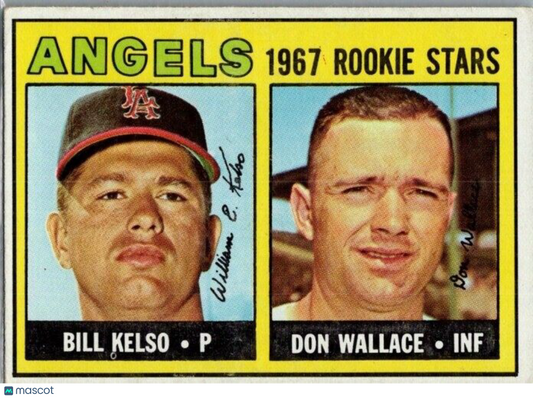 1967 Topps - 1967 Rookie Stars #367 Bill Kelso, Don Wallace (RC)