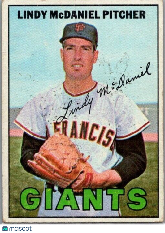 1967 Topps - #46 Lindy McDaniel