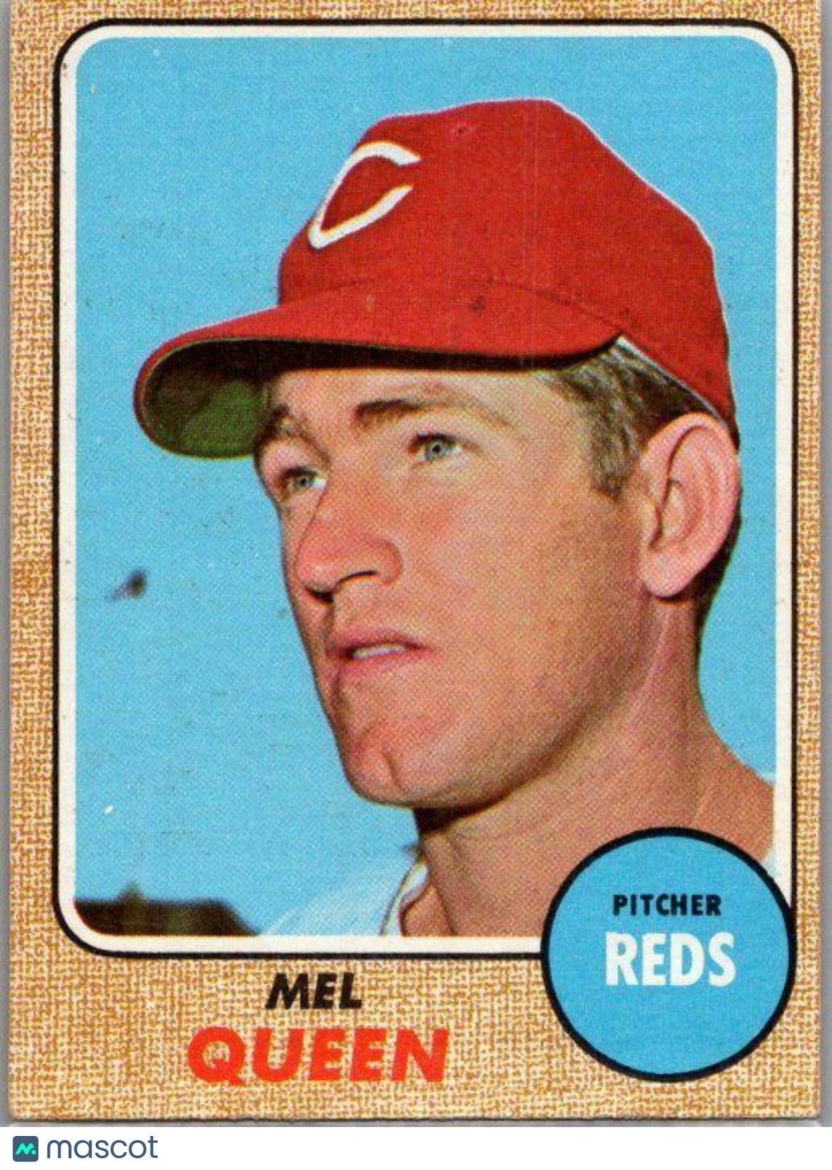 1968 Topps #283 Mel Queen EX/NM