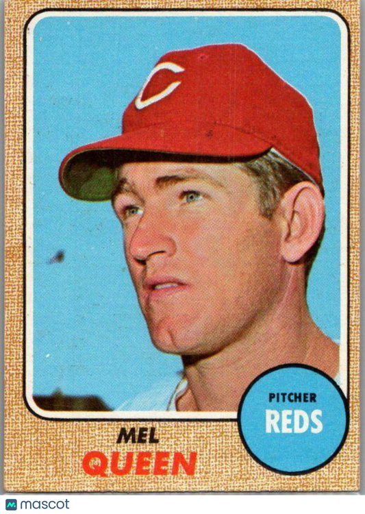 1968 Topps #283 Mel Queen EX/NM