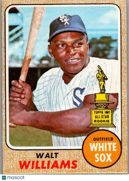 1968 Topps #172 Walt Williams VG/EX